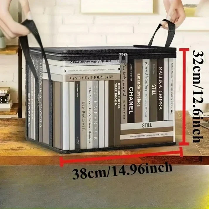 2-Pack Large Transparent Storage Boxes
