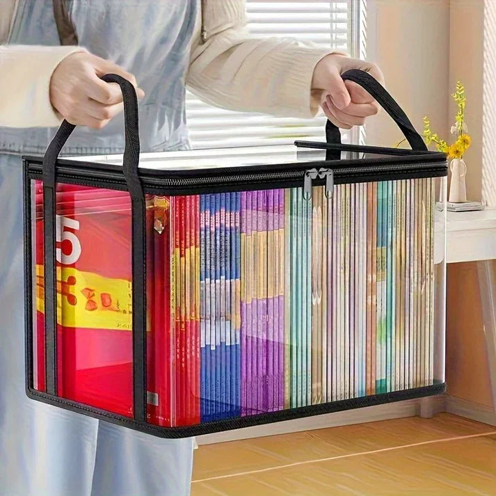 2-Pack Large Transparent Storage Boxes