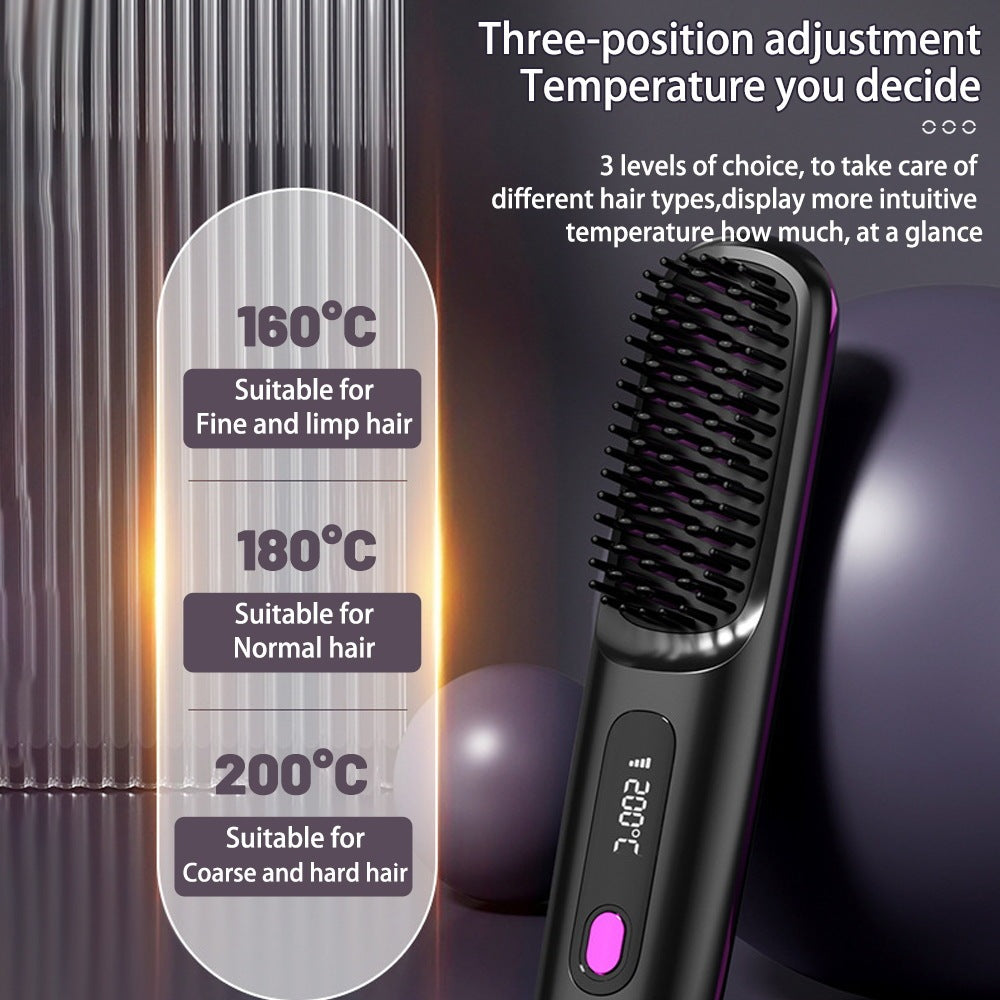 2In1 Hair Straightener- Wireless